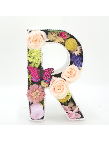 LETRA PRESERVADA 25cm LiLA