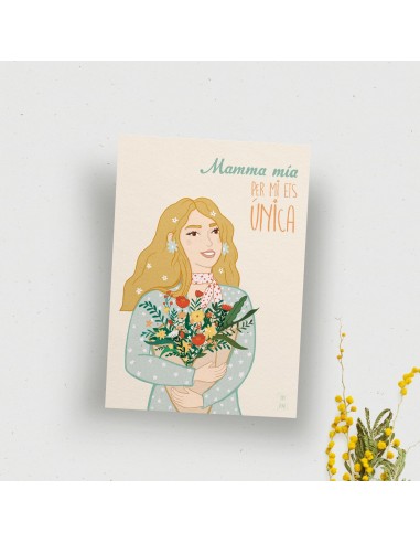 TARJETA "MAMMA MIA"