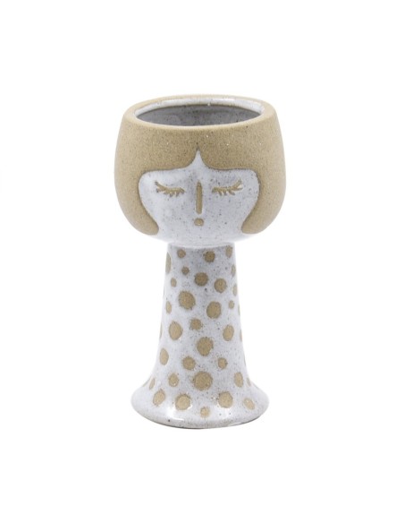 MACETA CARA JAPONESA 16cm