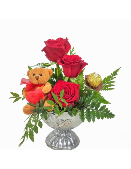 regalo flores rosas para san valentin