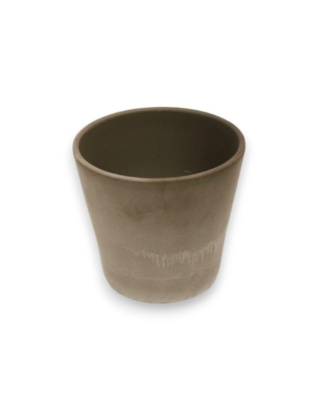 MACETA CERÁMICA RÚSTICA 19CM