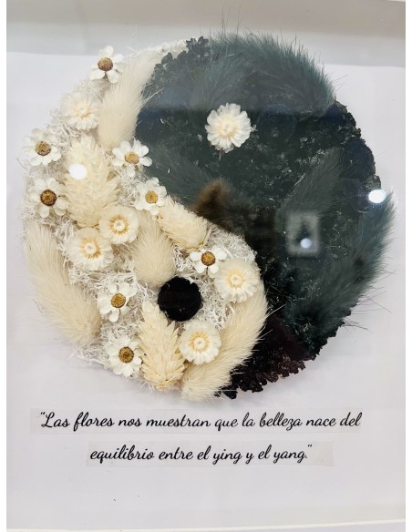 CUADRO YIN YANG PRESERVADO