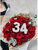 Ramo personalizado “34 Razones para Quererte”