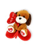 Peluche perrito amor para regalar con envio a domicilio 24h