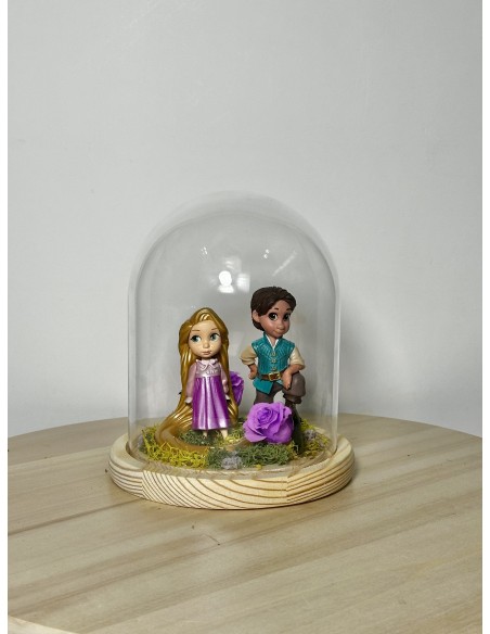 Cupula enredados rapunzel y flinn 7deflors