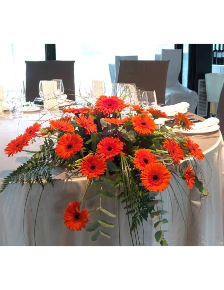 CENTRO FLORAL GERBERAS