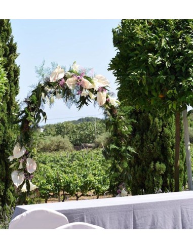 ARCO CON FLORES