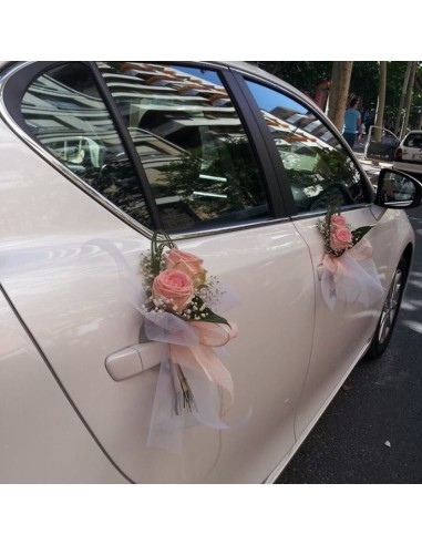 PUERTAS COCHE CON ROSAS