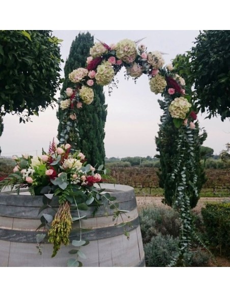 ARCO CON FLORES