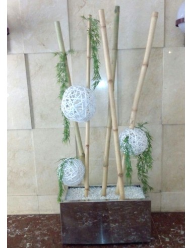 DECORACIÓN CON BAMBÚ