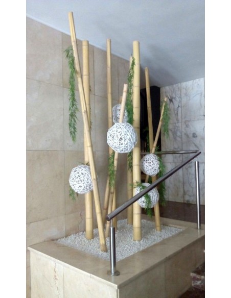 DECORACIÓN CON BAMBÚ