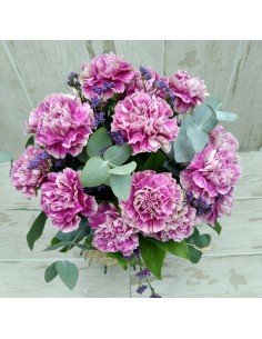 Ramo de claveles para regalar. Envío de flores al mismo día. 2